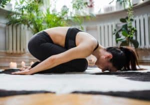 child pose pilates