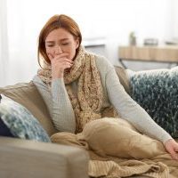 Pain worsens when you cough or sneeze