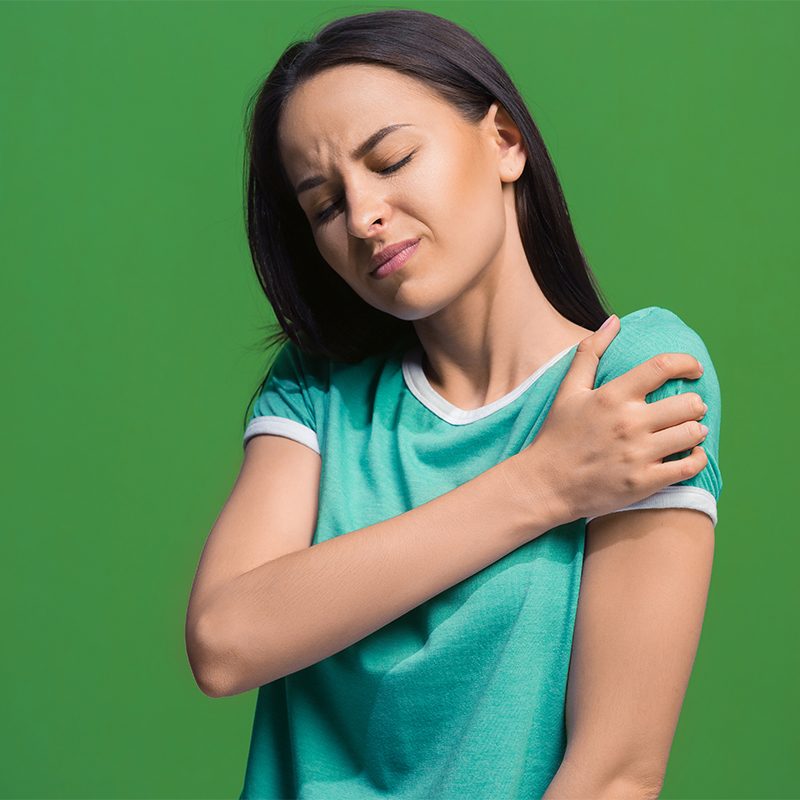 Young Women Shoulder Pain